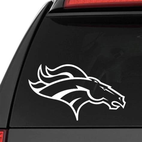 Denver Broncos Decal by NerdVinyl on Etsy