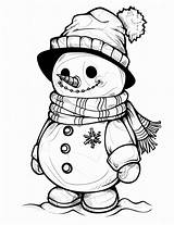 41 Snowman Coloring Pages For Kids And Adults  Our Mindful Life sketch template