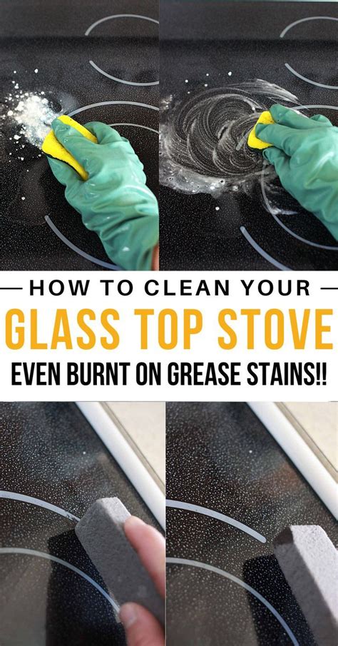 Black stains on your glass stove top here s how to clean them off the easy way – Artofit