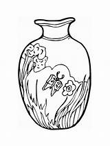 Vase coloring pages To Download And Print For Free sketch template