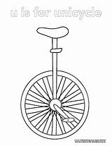 Unicycle Coloring Page  PrimaryLearningorg sketch template