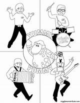 The Wiggles Coloring Pages Lovely Activity Color Emma Sketch Page sketch template