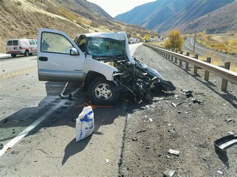 1 dead after head-on collision at mouth of Spanish Fork Canyon | Gephardt Daily