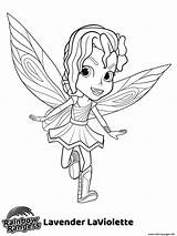 Little Fairy Rainbow Rangers Coloring Page Printable sketch template