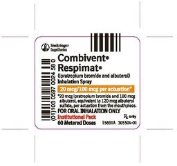 Combivent Respimat - FDA prescribing information, side effects and uses