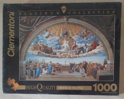 1000, Clementoni, The Disputation of the Holy Sacrament - Rare Puzzles