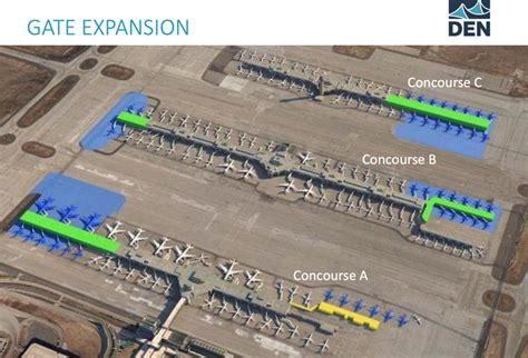 United Airlines plans more than 700 flights from Denver hub with new gates