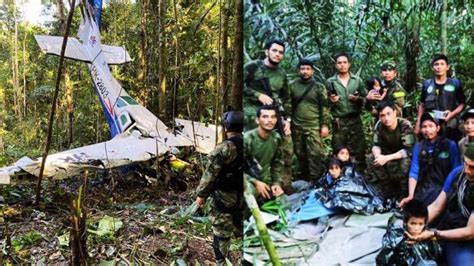 Colombia Children who survived plane crash for 40 days in Amazon jungle ...