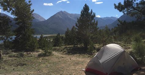 Tent Camping near Grand Mesa, Uncompahgre, and Gunnison National Forests, CO