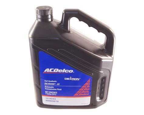 AcDelco Dexron VI Synth ATF (1 Gal) 88865602 88865618 | IDParts.com ...