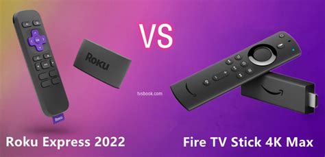 2022 Roku Express vs Fire TV Stick 4K Max Comparison Review | TVsBook