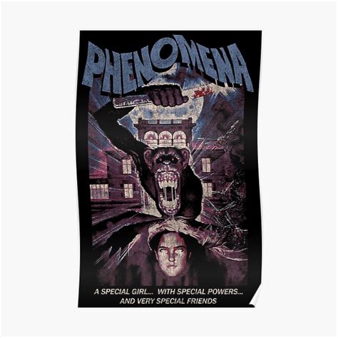 "Phenomena, Dario Argento, Horror" Poster for Sale by StayTruPonyboy ...