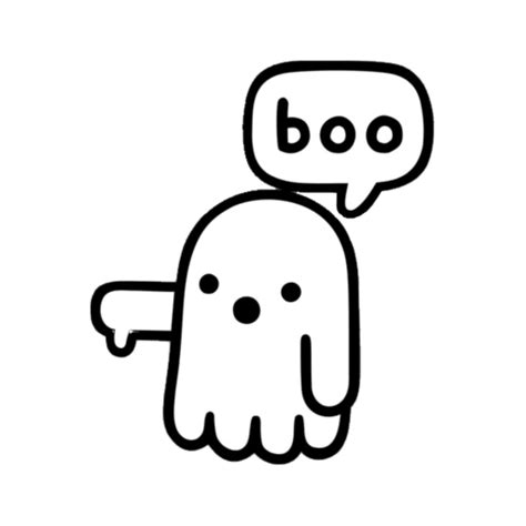 BooThumbsDownGhost - Discord Emoji