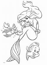 Princess Ariel Little Mermaid Coloring Pages  Team Colors sketch template