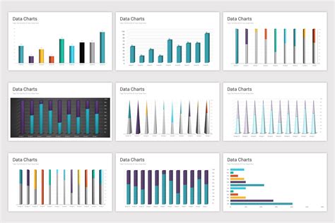 Data Charts PowerPoint Presentation Template | Nulivo Market