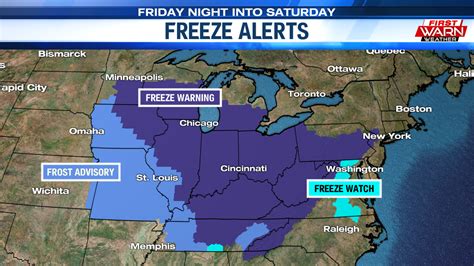 Freeze Likely By Saturday Morning, Freeze Warning Issued | MyStateline.com