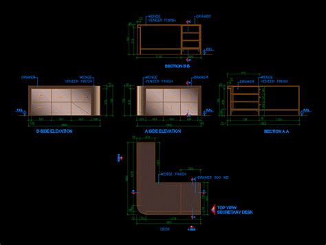 Reception Counter DWG Block for AutoCAD • Designs CAD