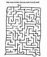 Coloring Pages Maze sketch template