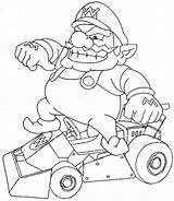 Mario Kart Coloring Pages  Best For Kids sketch template