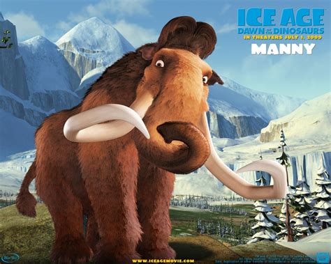 Wallpapers - Ice Age 3: Dawn of the Dinosaurs, Mammoth Manny - Movie ...