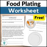 Food Plating Worksheet Free For Culinary Arts Food Presentation ...