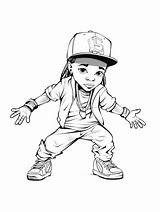 Printable Hip Hop Coloring Pages For Kids And Adults sketch template