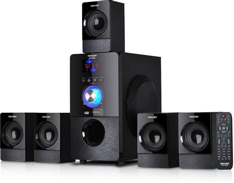 Best 5.1 Speakers with FM USB AUX and Bluetooth Home Theater in India