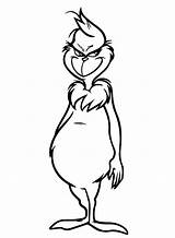 The Grinch Coloring Pages sketch template