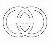 Gucci Logo Coloring Pages sketch template