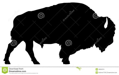 Buffalo Silhouette Clip Art at GetDrawings | Free download