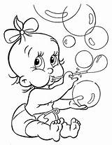 Baby Cartoon Coloring Pages  sketch template