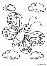 Printable Butterfly Coloring Pages For Kids sketch template