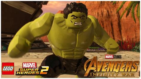 HULK (Avengers: Infinity War) /// LEGO Marvel Superheroes 2 - YouTube