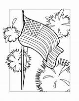 American Flag Printable Coloring Pages A Patriotic Activity For Kids sketch template