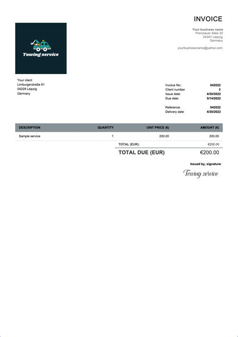 Free & Editable Pages Template - Invoice Effortlessly | Billdu