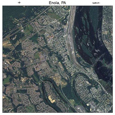 Aerial Photography Map of Enola, PA Pennsylvania