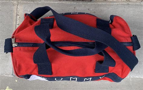 Vintage Tommy Hilfiger Small Canvas Duffle Bag — Roots