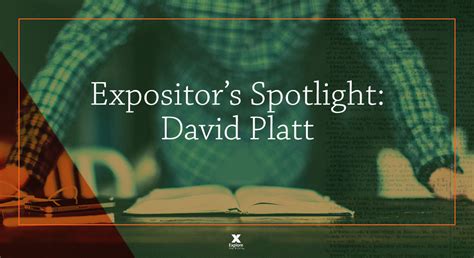 Expositor's Spotlight: David Platt - Explore the Bible