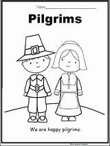 Pilgrim coloring page For Kindergarten – Artofit sketch template