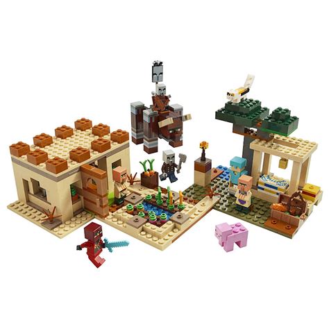 Minecraft The Illager Raid Lego Sets | Minecraft Merch