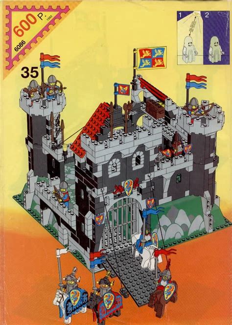 Old LEGO® Instructions | letsbuilditagain.com | Lego castle ...