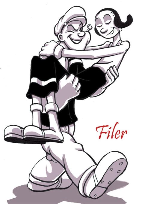 Popeye and Olive Oyl by Flyler on DeviantArt