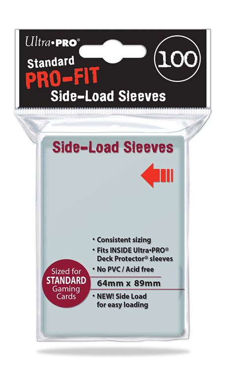 Ultra Pro Pro Fit Standard Side Load Sleeves - ULPDPR84649 | Southern Hobby Supply