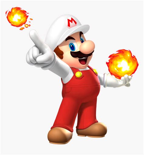 Mario Fire Flower Suit, HD Png Download - kindpng