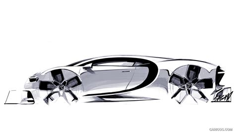 Bugatti Chiron | 2017MY | Design Sketch