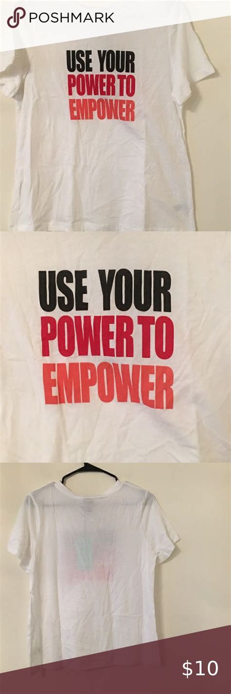 women’s t-shirt Use Your Power to Empower M | T shirts for women, Empowerment, T shirt