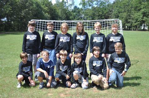 Grace Christian Academy: GCA Middle School Soccer Team