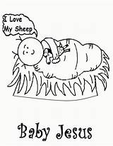 Baby Jesus Coloring Pages  Coloring Cool sketch template