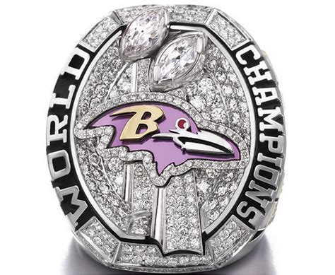 The Ravens Finally Get Their Bling. A Look At The 2013 NFL Championship ...