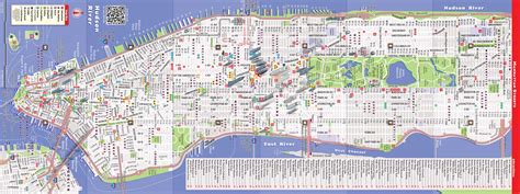 NYC Map by VanDam | NYC Midtown StreetSmart Map | City Street Maps of NYC | $8.95